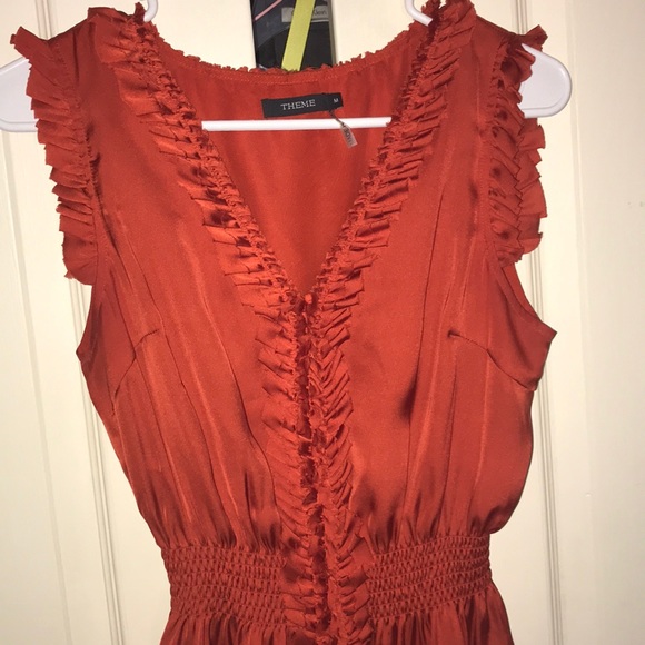 Theme Dresses & Skirts - Theme Burnt Orange Dress